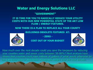 Water and Energy Solutions LLC