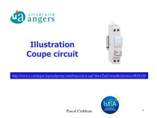 Illustration Coupe circuit