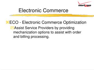 Electronic Commerce