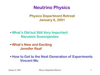 Neutrino Physics