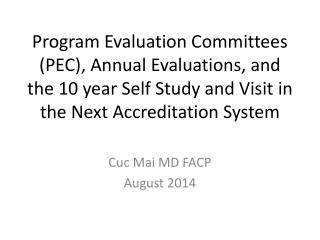 Cuc Mai MD FACP August 2014