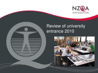 Review of university entrance 2010
