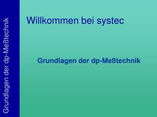 Willkommen bei systec