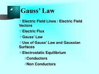 Gauss’ Law