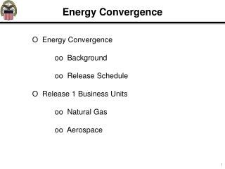 Energy Convergence