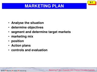 MARKETING PLAN