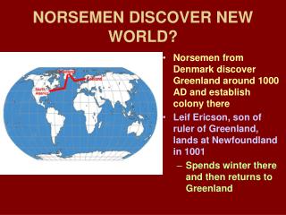 NORSEMEN DISCOVER NEW WORLD?