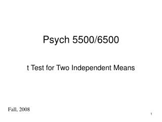 Psych 5500/6500