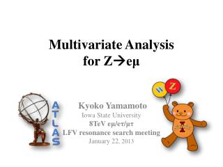 Multivariate Analysis for Z eμ