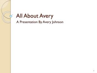All About Avery