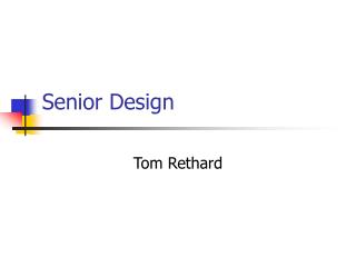 Senior Design