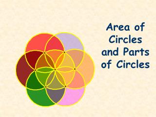 Area of Circles and Parts of Circles
