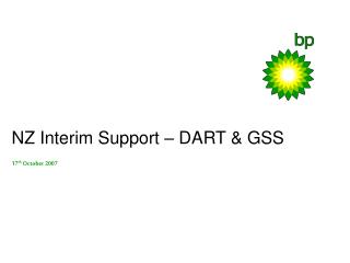 NZ Interim Support – DART &amp; GSS