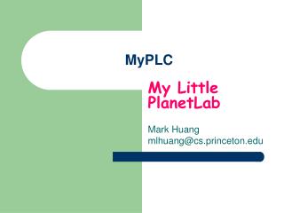 MyPLC