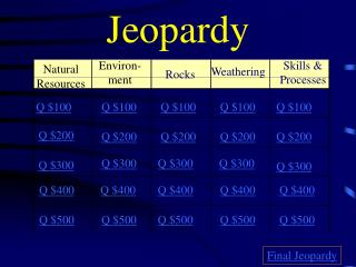 Jeopardy