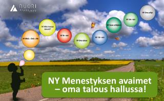 NY Menestyksen avaimet – oma talous hallussa!