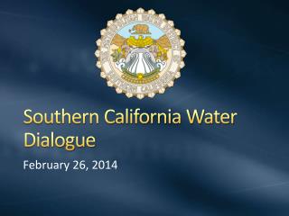 Southern California Water Dialogue