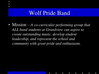 Wolf Pride Band