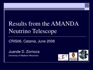 Results from the AMANDA Neutrino Telescope