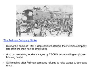 The Pullman Company Strike