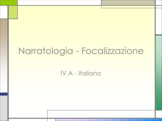 Narratologia - Focalizzazione
