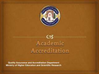 Academic Accreditation