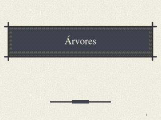 Árvores