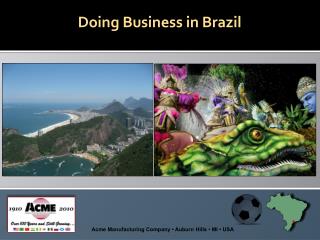 Doing Business in Brazil