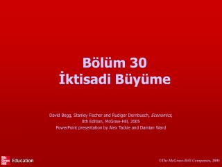 Bölüm 30 İktisadi Büyüme