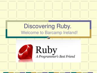 Discovering Ruby .