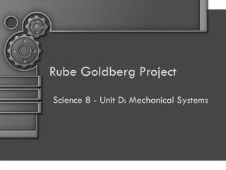 Rube Goldberg Project