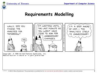 Requirements Modelling