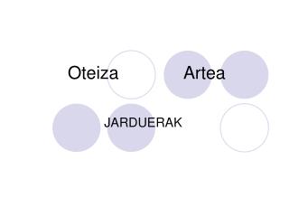 Oteiza			Artea