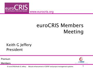 euroCRIS Members Meeting