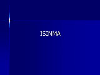 ISINMA