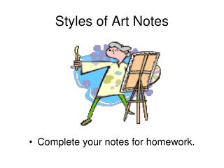 Styles of Art Notes
