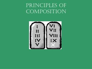 Principles of Composition