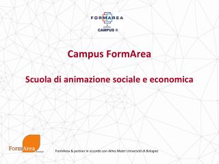 Campus FormArea Scuola di animazione sociale e economica