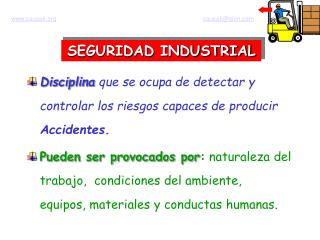 SEGURIDAD INDUSTRIAL