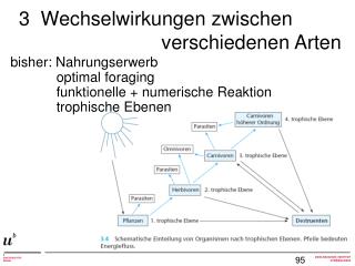 3 Wechselwirkungen zwischen verschiedenen Arten