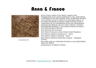 Anna &amp; Franco