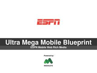 Ultra Mega Mobile Blueprint