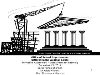 Office of School Improvement Differentiated Webinar Series