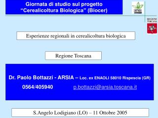 S.Angelo Lodigiano (LO) – 11 Ottobre 2005