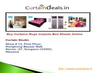 Buy Curtains Wallpaper Carpets Bed Sheet Online India