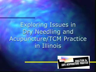 Exploring Issues in Dry Needling and Acupuncture/TCM Practice in Illinois