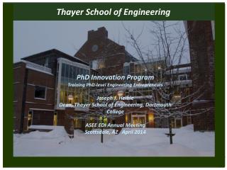 Thayer School of Engineering