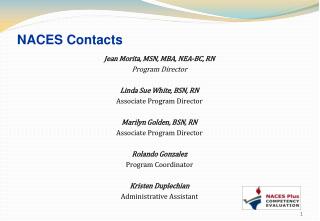 NACES Contacts