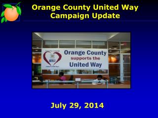 Orange County United Way Campaign Update