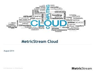 MetricStream Cloud